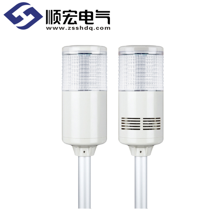 STC80L Φ80mm 铝管安装型 多色 LED 长亮/闪亮型多层信号灯 Max.90dB