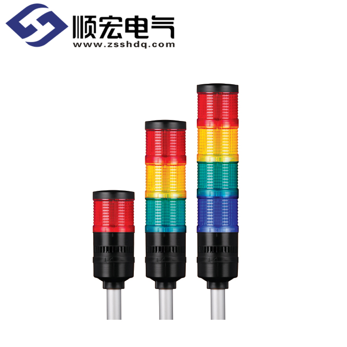 QT70L-W Φ70mm 铝管固定型 多功能组合式 LED 信号灯 Max.85dB