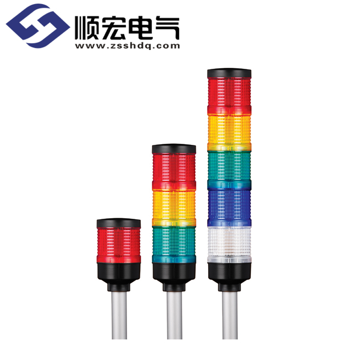QT70L Φ70mm 铝管固定型 多功能组合式 LED 信号灯
