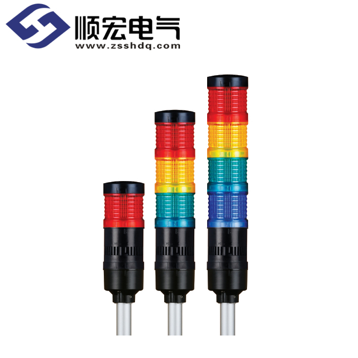 QT50L-BZ Φ50mm 铝管固定型 多功能组合式 LED 信号灯 Max.90dB