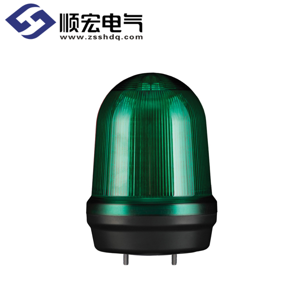 Q125L Φ125mm 直立型 LED 长亮/闪亮指示灯 Max.80dB