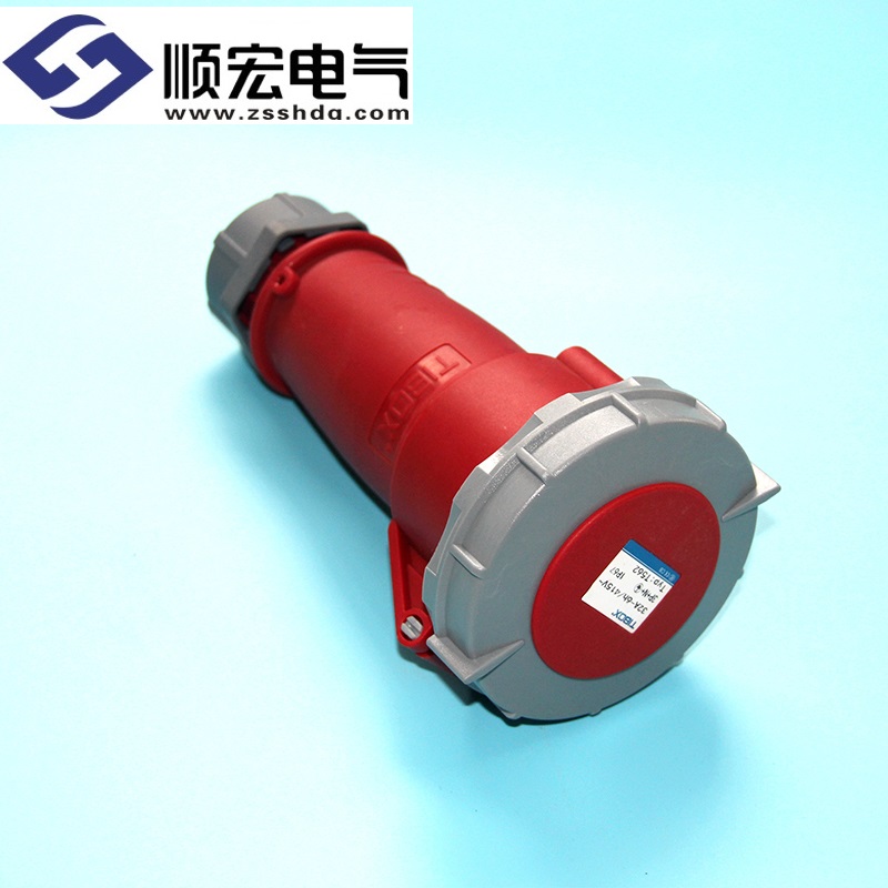 IP67 32A 5芯防水航空公母连接器